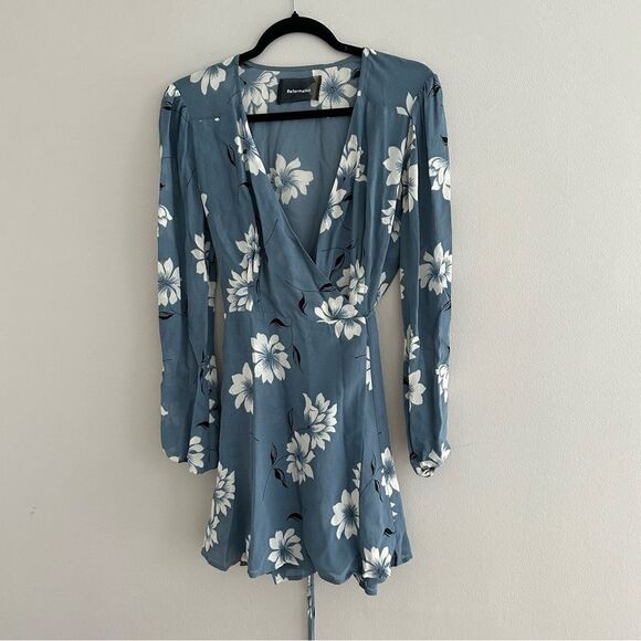 Reformation Frederica Polk Wrap Dress - Picture 2 of 7